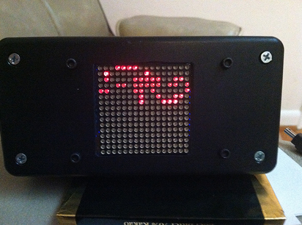 Image of GOL Clock operating